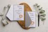 cod - 9183
Invitatie de nunta din carton gri
Se pliaza
Pretul este final si contine TVA iar
inscriptionarea si montajul
sunt gratuite.